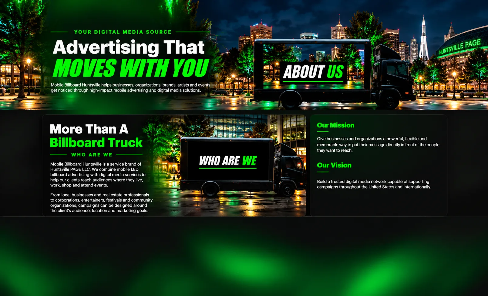 About Mobile Billboard Huntsville