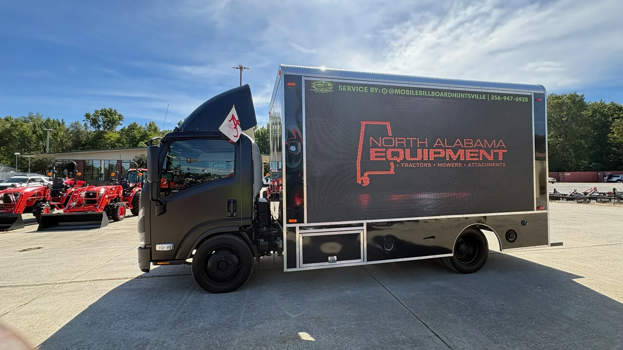 Mobile Billboard Huntsville campaign