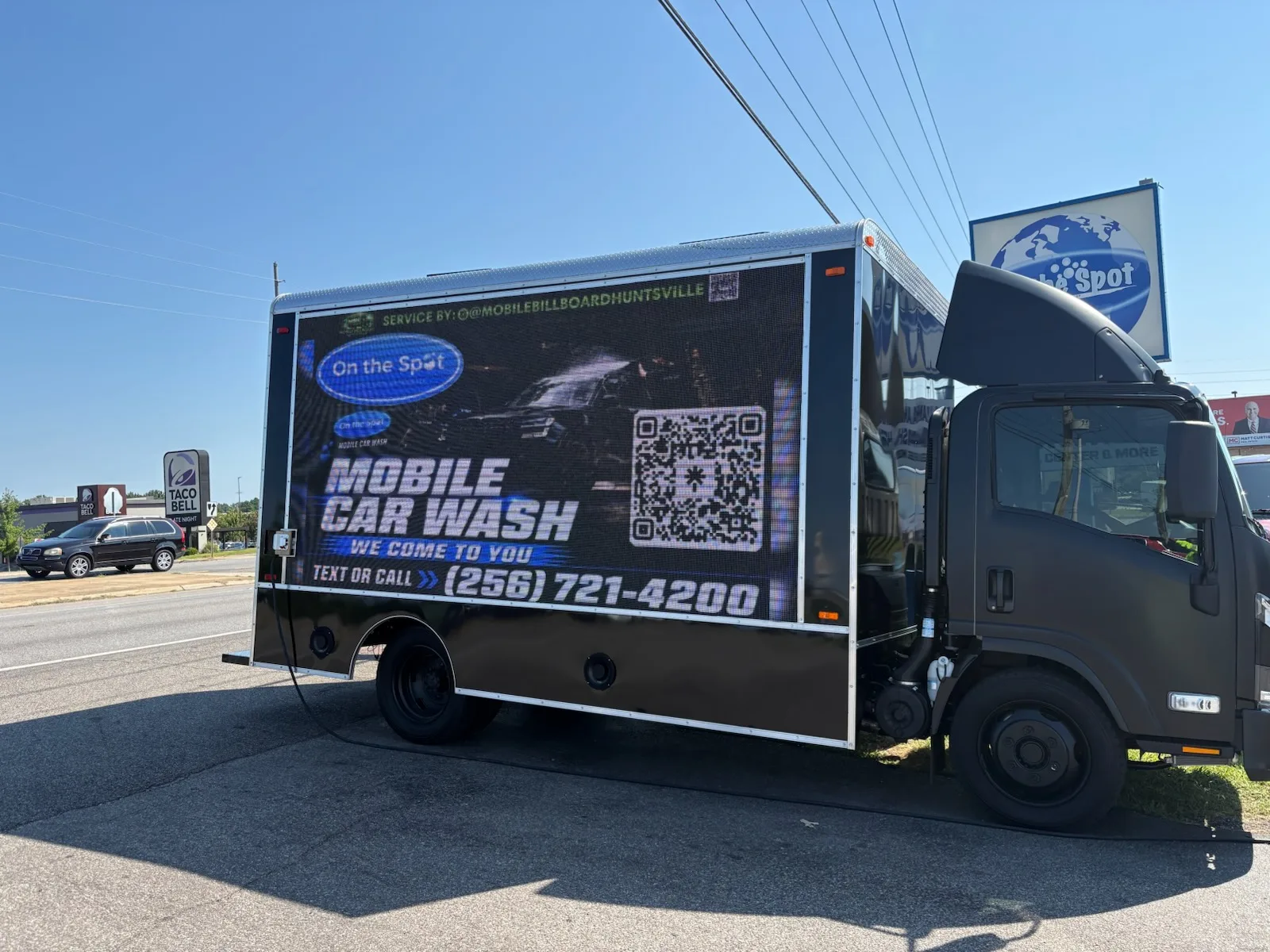 Mobile Billboard Huntsville campaign