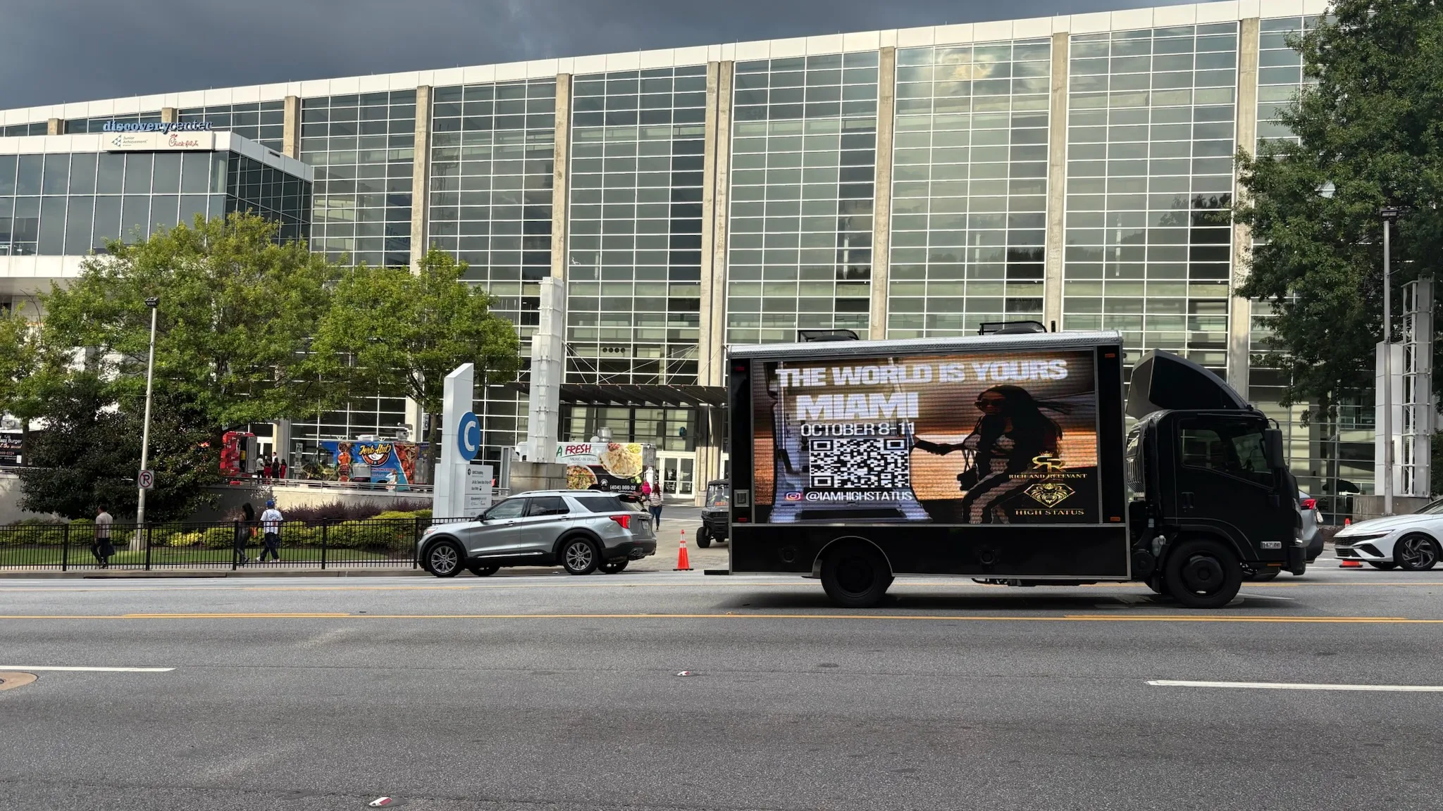 Mobile Billboard Huntsville campaign