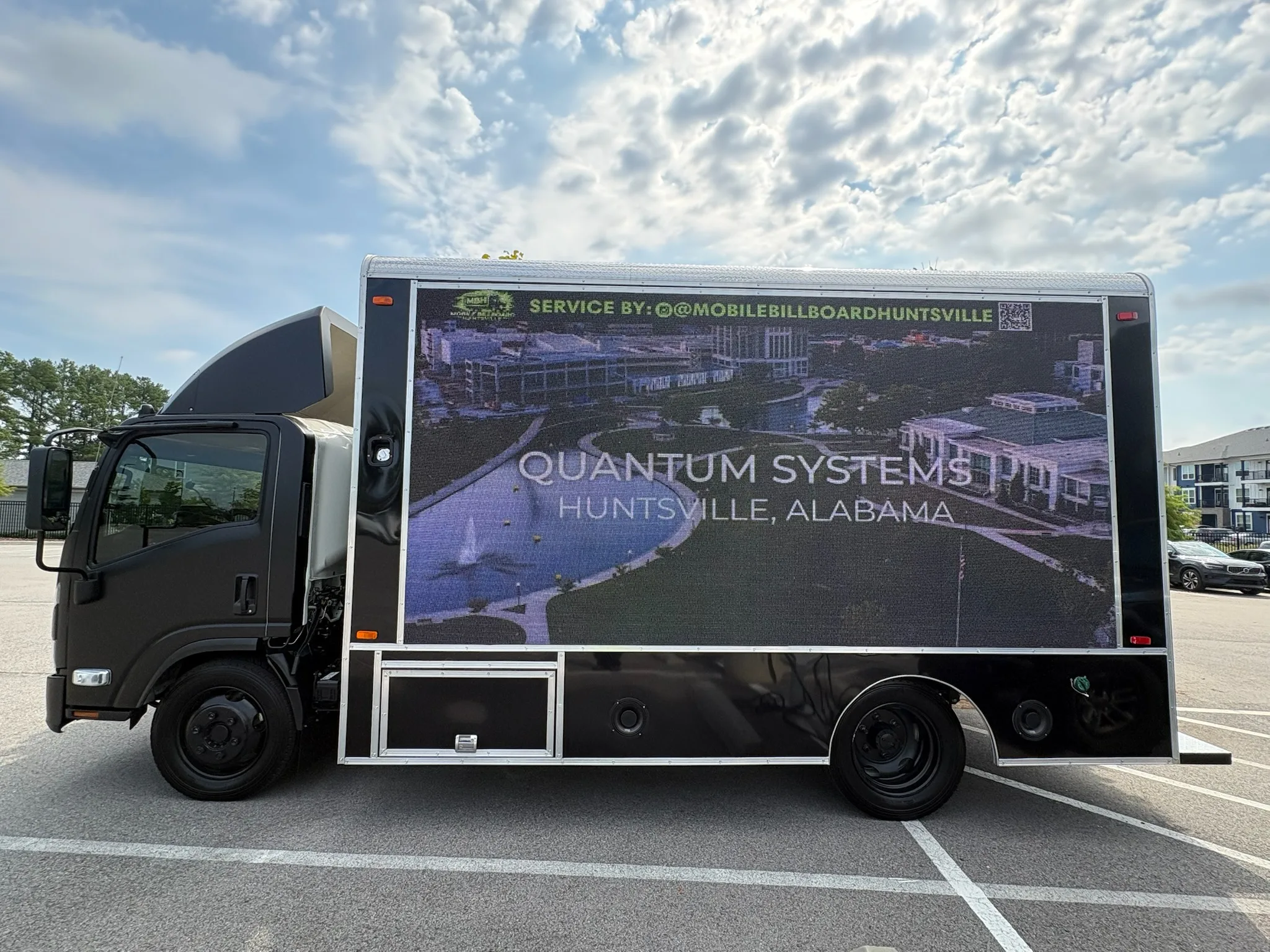 Mobile Billboard Huntsville campaign