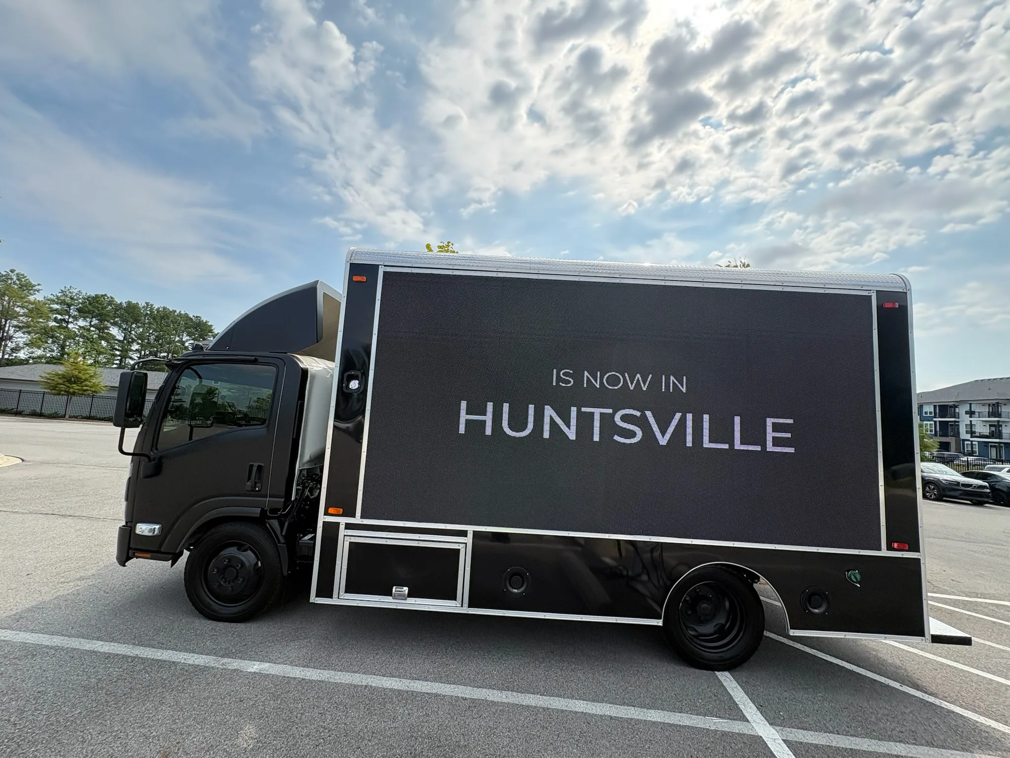 Mobile Billboard Huntsville campaign