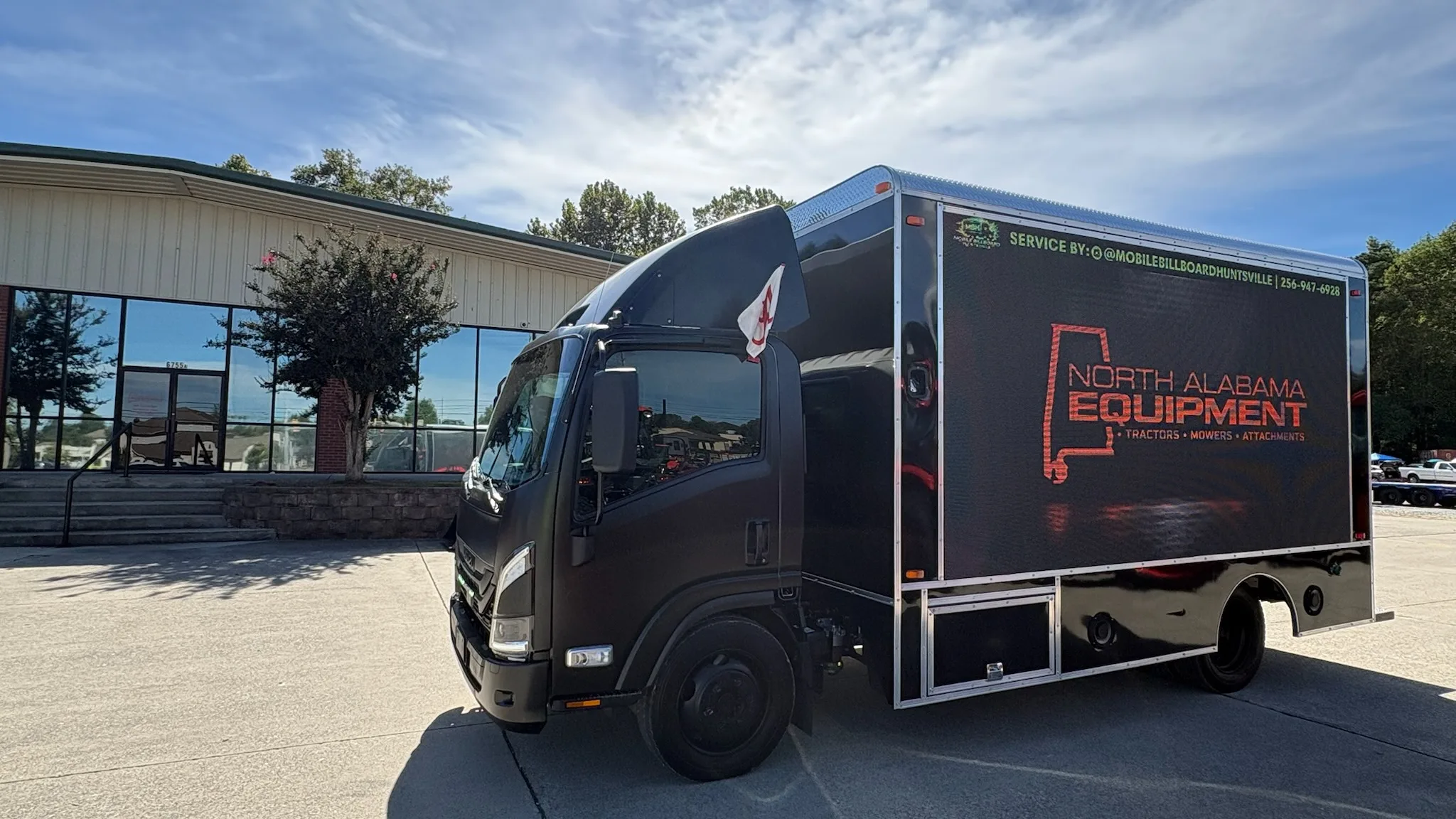 Mobile Billboard Huntsville campaign