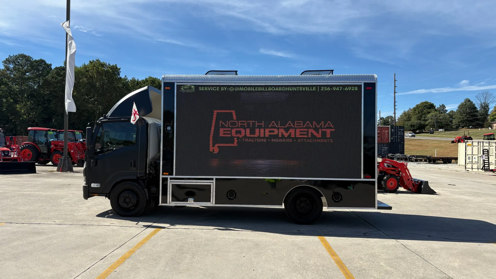 Mobile Billboard Huntsville campaign