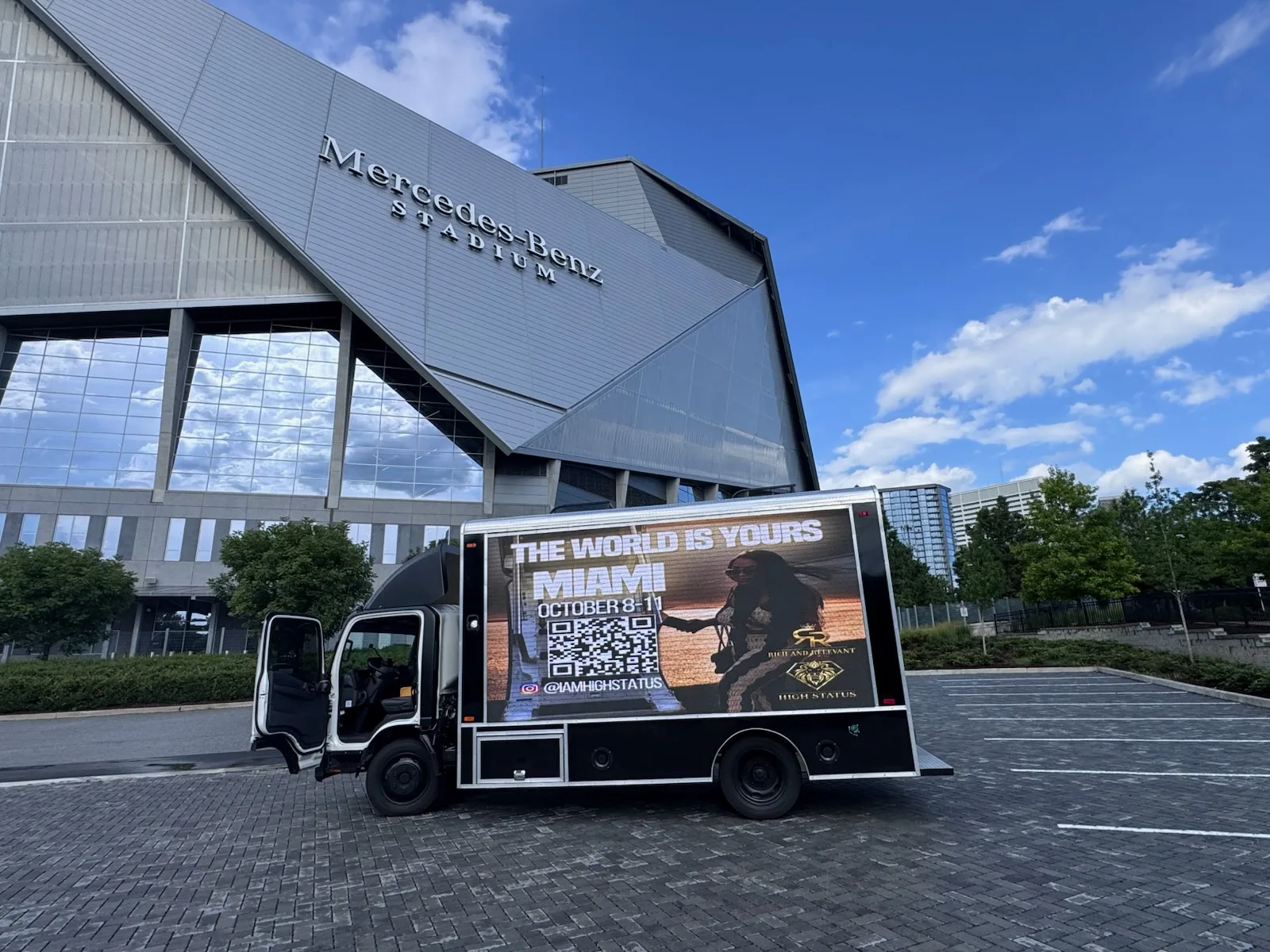 Mobile Billboard Huntsville campaign